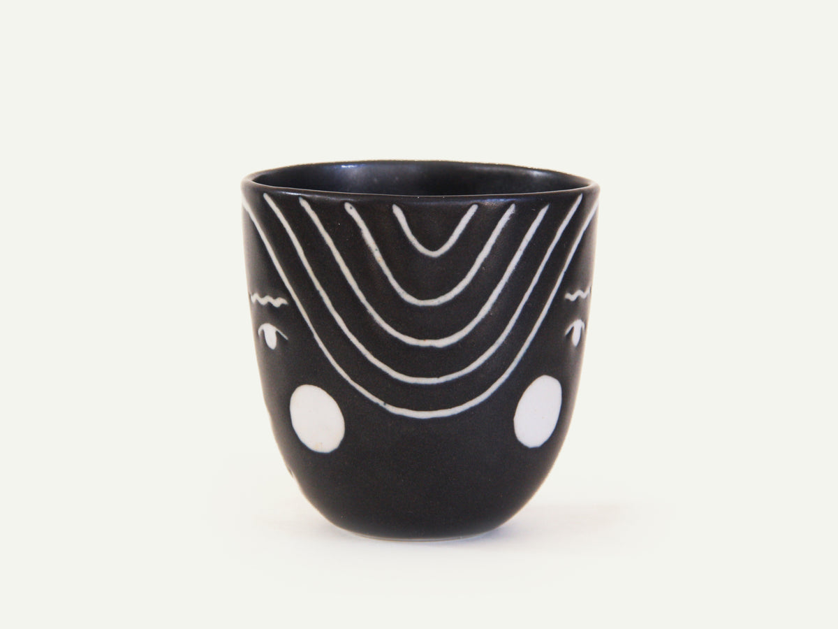 Porcelain Lady Face Cup nº1