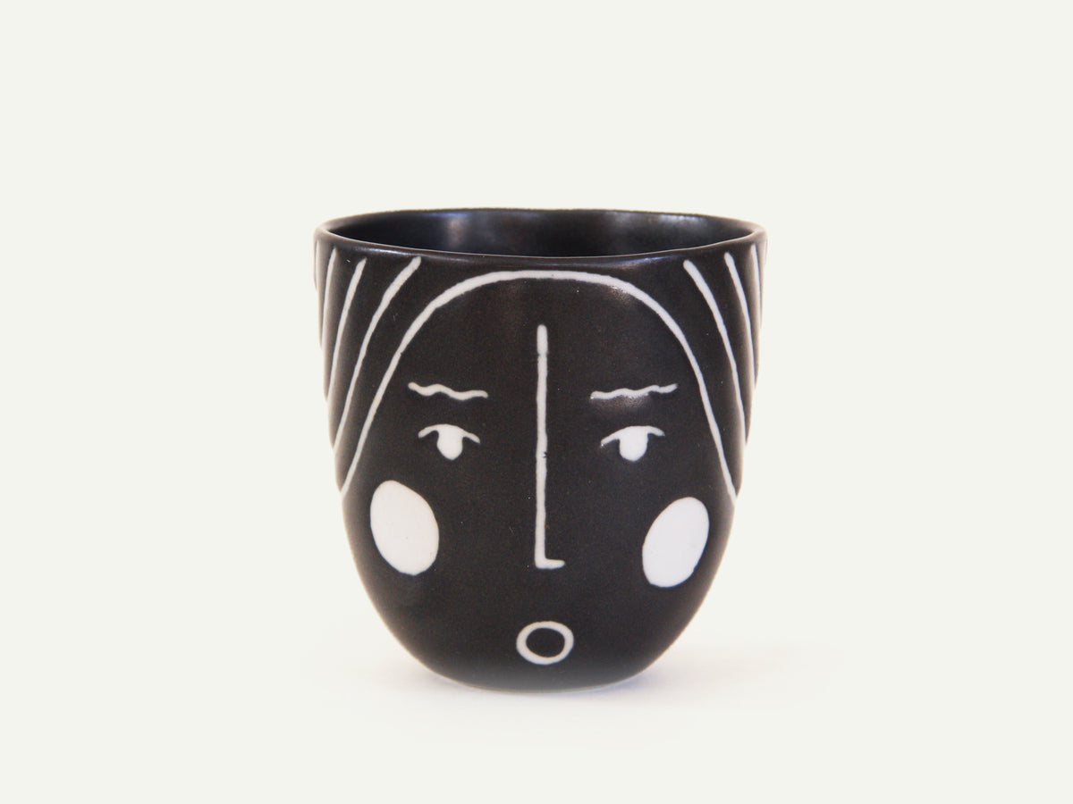 Porcelain Lady Face Cup nº1