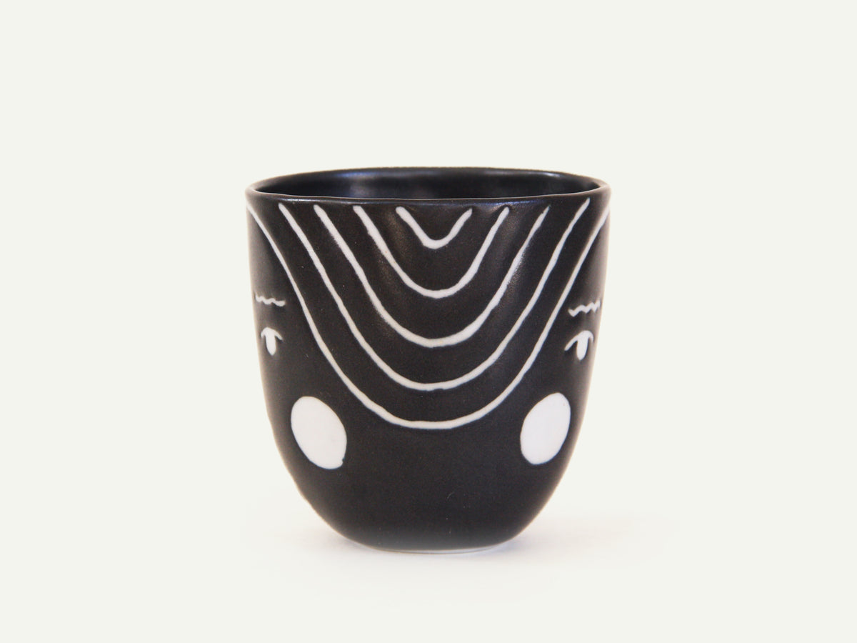 Porcelain Lady Face Cup nº1