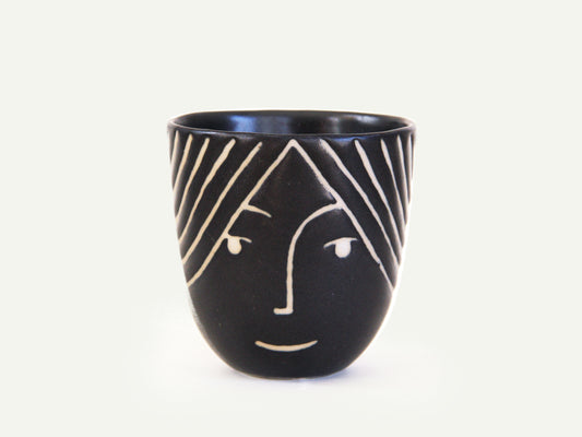 Porcelain Lady Face Cup nº3