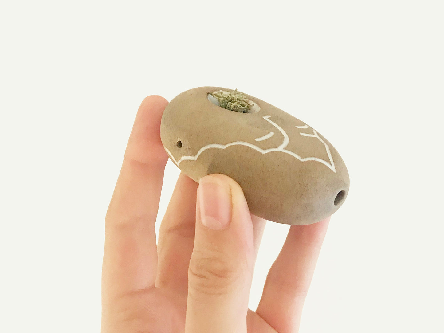 Gold Pothead Smoking Pipe nº5
