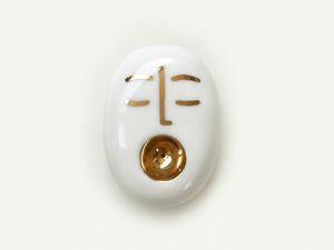 Gold Pothead Smoking Pipe nº4