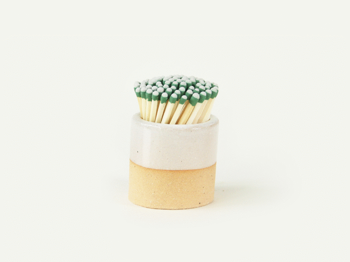 Ceramic Match Striker - Evergreen