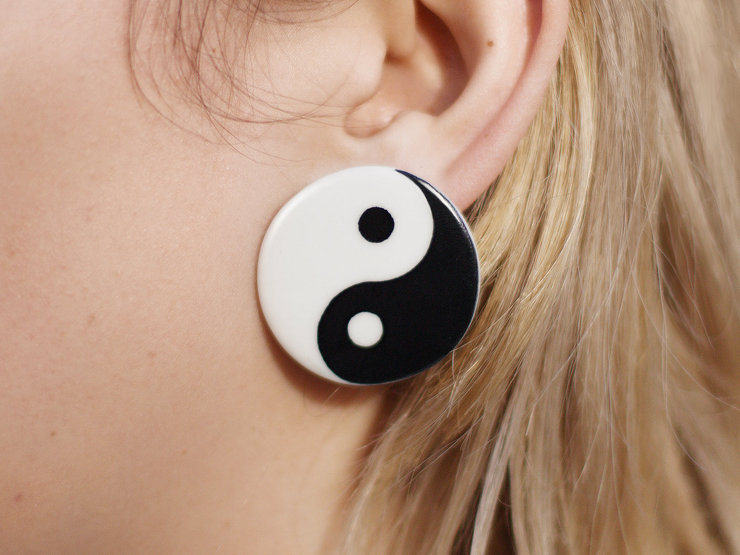 Pre-Order: Porcelain Yin Yang Earrings