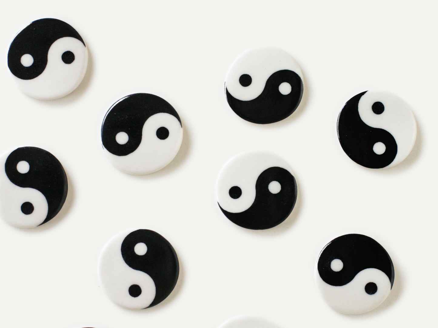 Pre-Order: Porcelain Yin Yang Earrings