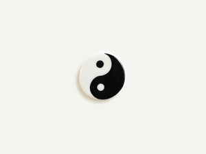 Pre-Order: Porcelain Yin Yang Pin